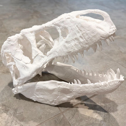 Big 1:3 T-Rex skull replica, 19 inches, 3D printed in PLA — view 4