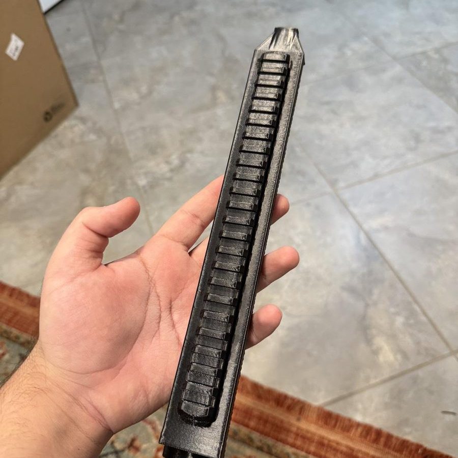 Photo of Airsoft Rifle Rail, a custom print job for WouldKillforBagels