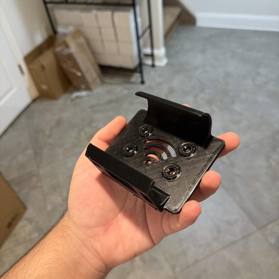 Photo of Beryl Ax Travel Router Mount, a custom print job for robahearts